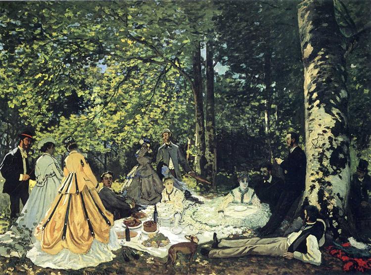 Déjeuner sur l'herbe - 1865