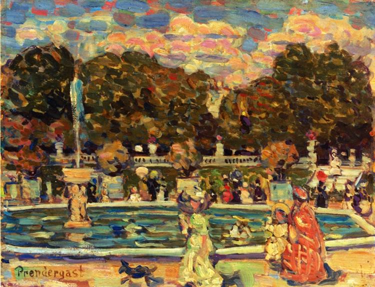 Giardini del Lussemburgo - 1907