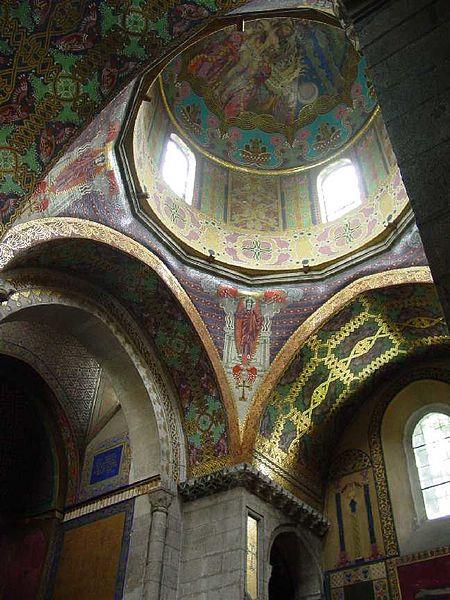 Mosaico En La Catedral Armenia De Lviv