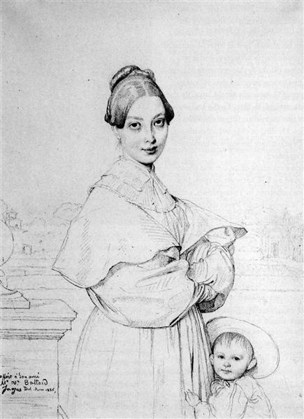 Madame Baltard und ihre Tochter - Paule - 1836