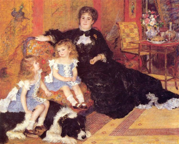 Madame Georges Charpentier and her children - 1878