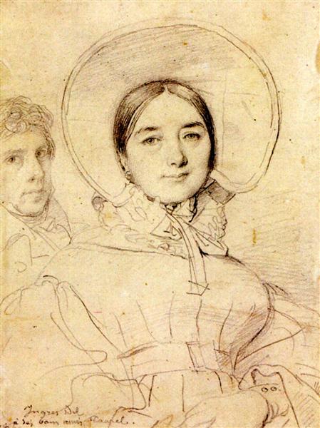 Madame Jean Auguste Dominique Ingres - Nascida Madeleine Chapelle Ii