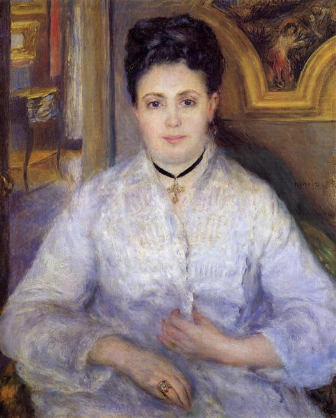 Señora Víctor Chocquet - 1875