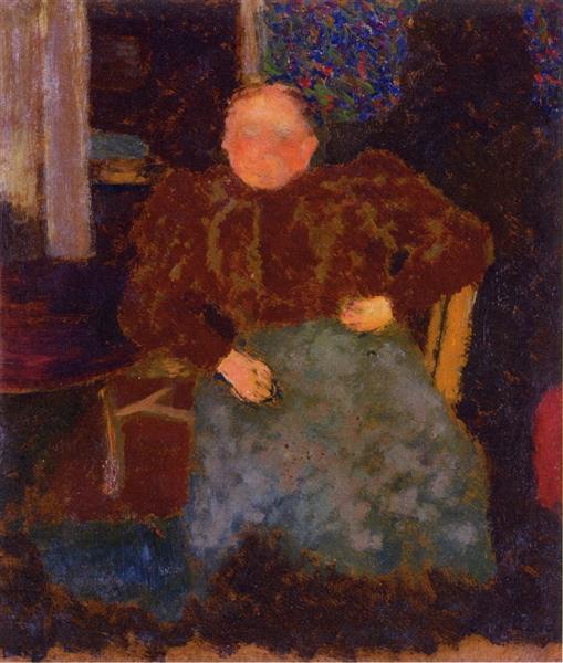 Madame Vuillard sentado - 1893