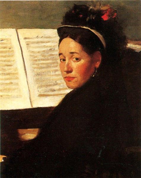 Señorita Didau Al Piano - 1872