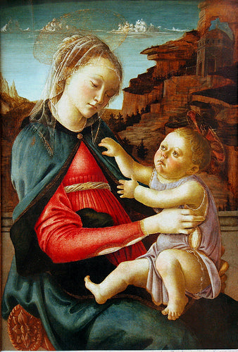 La Vierge et l'enfant - 1470