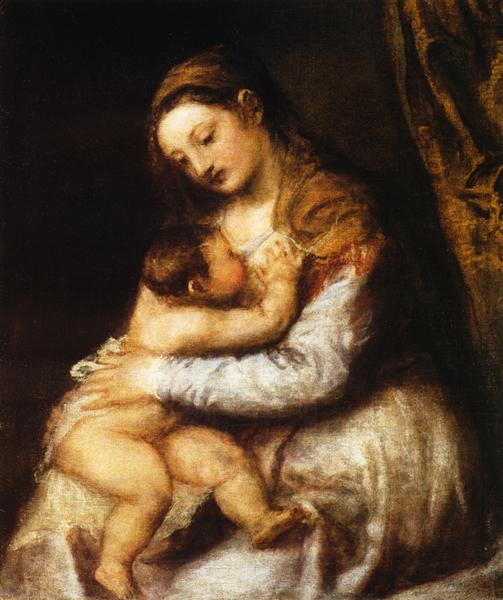 La Vierge et l'enfant - 1570