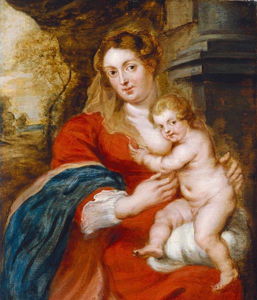 Vierge et l'enfant