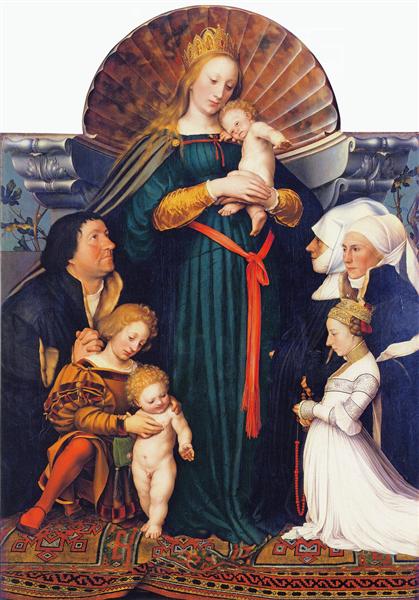 Virgin of Bürgermeister Meyer - 1528