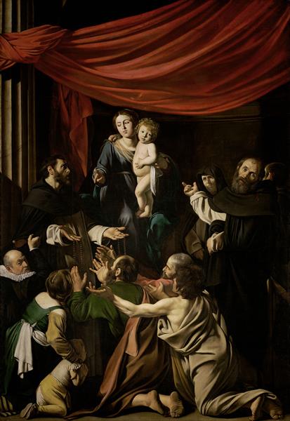 Virgem do Rosário (Madonna Del Rosario) - 1607