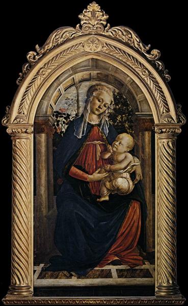 Virgin of the Rose Garden - 1470