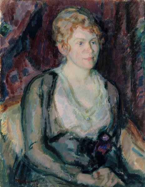 Portrait de Doña Agda Vilin - 1917