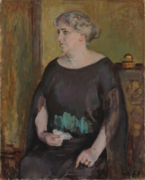 Porträt von Frau Lydia Keirkner - 1922