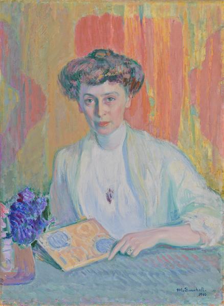 Retrato De Tyra Hasselblatt - 1910