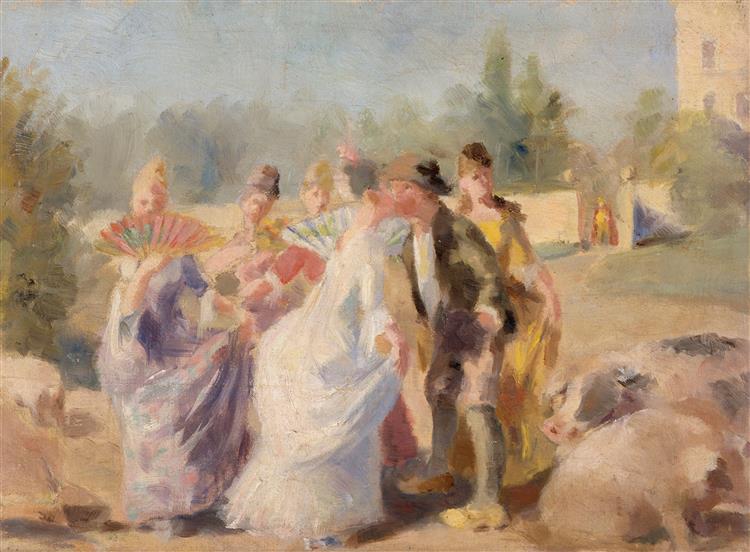 The Princess and Whyrizo - 1890