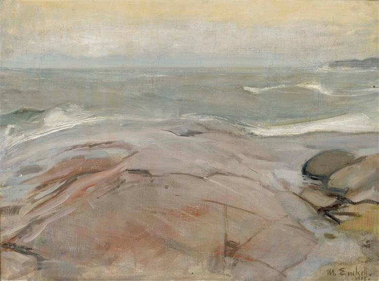 Coastal Landscape of the Isasaari Island - 1905