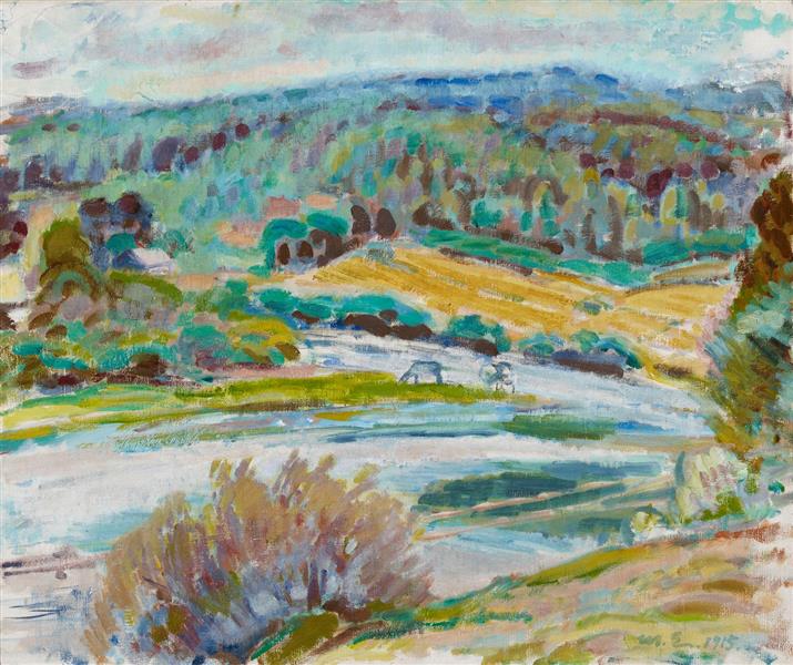 Paysage d'automne - 1915