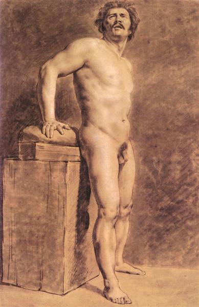 Figura Masculina De La Academia - 1821