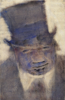 Homme avec un chapeau copa - 1935