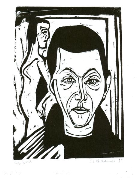 Głowa człowieka. Self -portrait - 1926