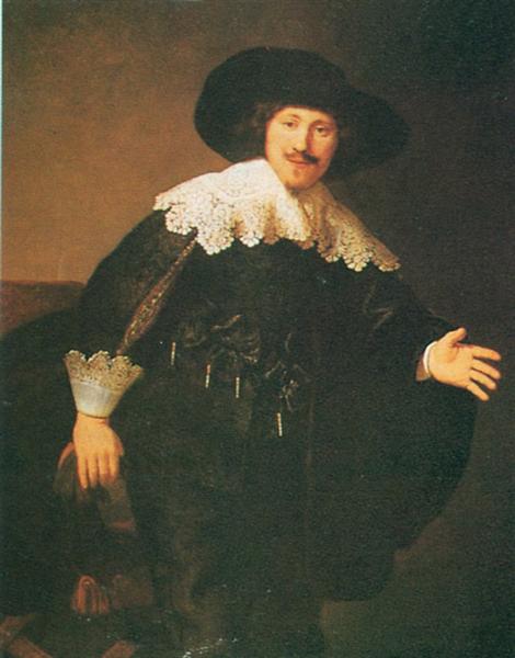 Hombre De Pie - 1632