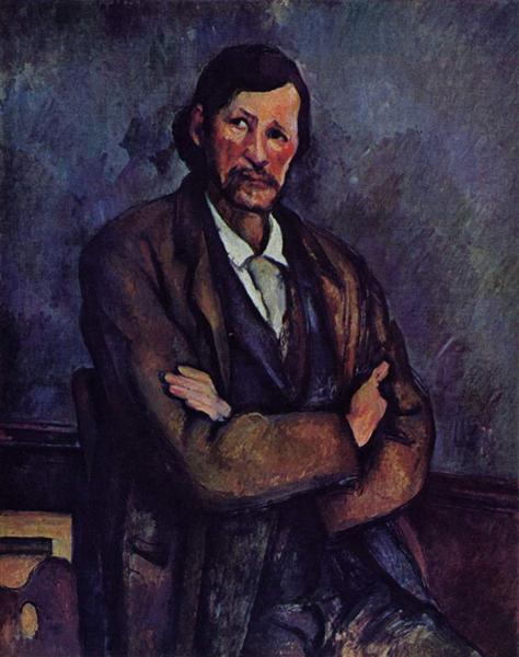 Man with arms crossed - 1900