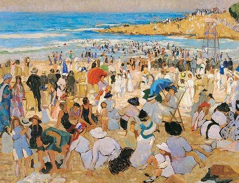 Manly Beach - O verão está aqui - 1913