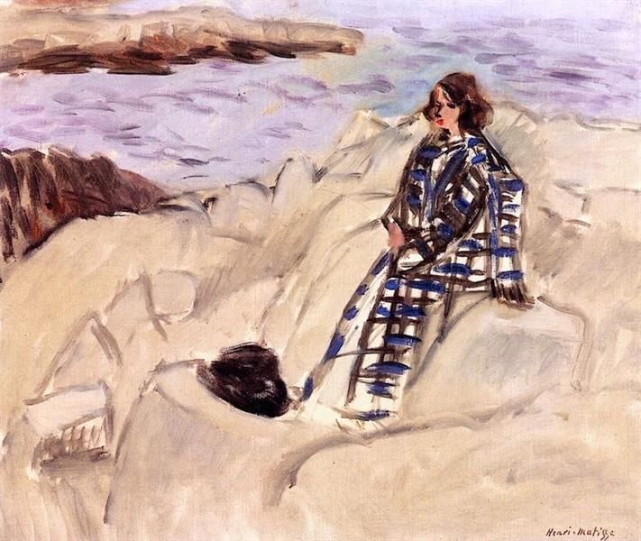 Marguerite i Antibes 1922