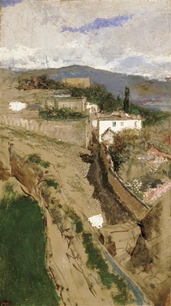 Granada landscape - 1871