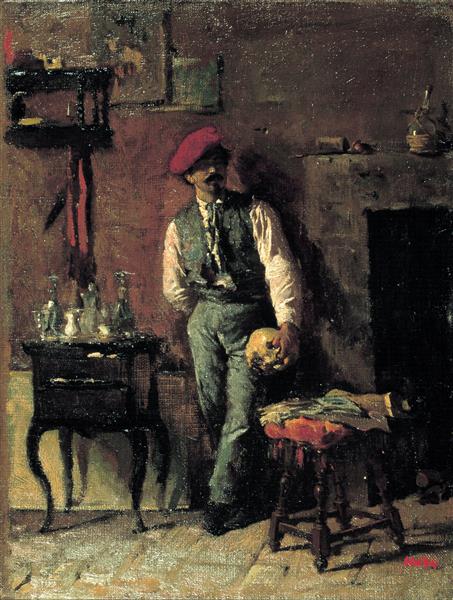 Portrait of the sculptor Jerónimo Suñol - 1864