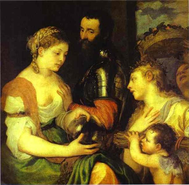 Matrimonio con Vesta e Himenneo come protettori e consiglieri dell'Unione di Venere e Marte - 1532