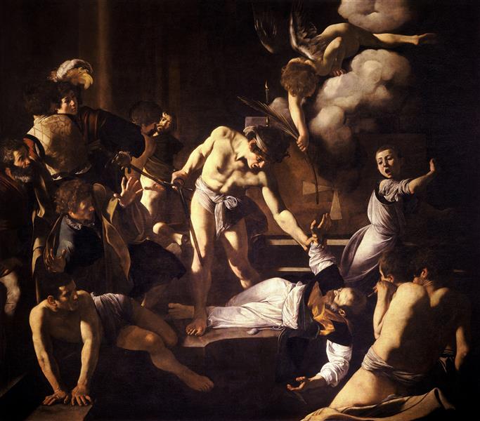 The martyrdom of San Mateo - 1600