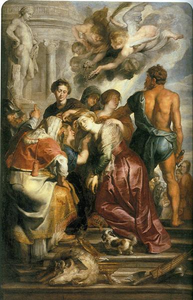 Martyre de Santa Catalina - 1615