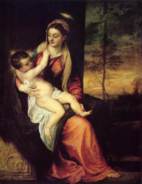 María Con El Niño Jesús - 1561