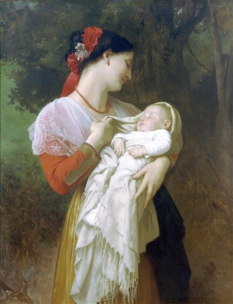 Admiration maternelle - 1869