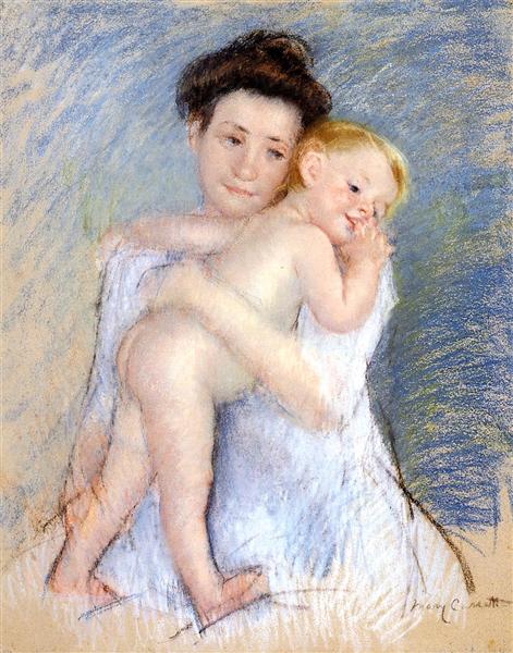 Maternal tenderness - 1908