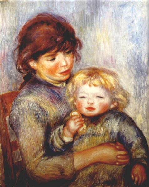 Maternidad (Niño Con Galleta) - 1887