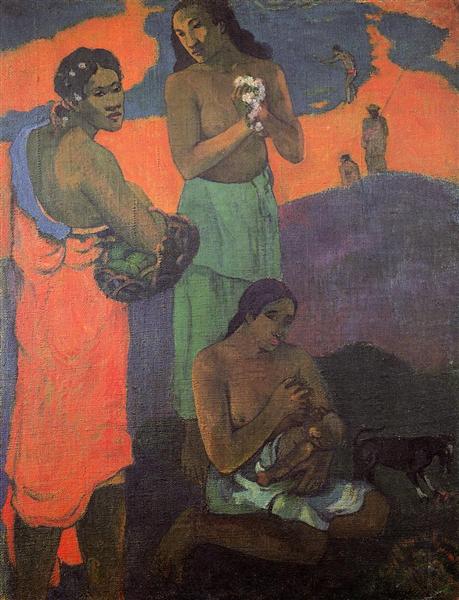 Motherhood (Three Women by the Sea) - 1899