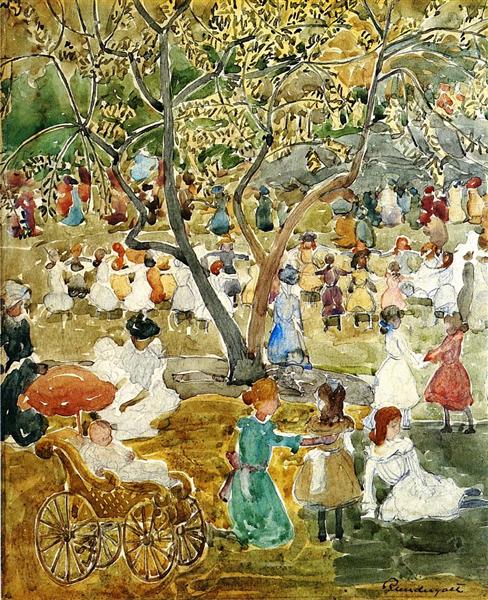 May party (also known as May 1 - Central Park) - 1903