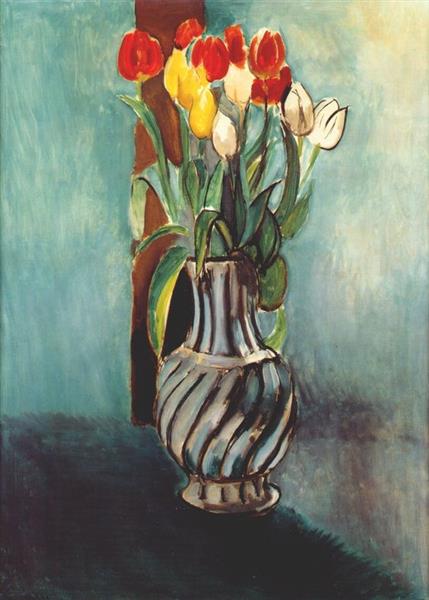 Yo, yo mismo y Stendhal Jarrón de tulipanes 1914