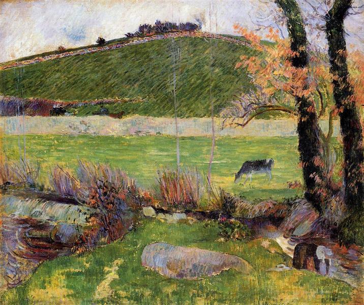 Prairie sulle rive dell'Aven - 1888