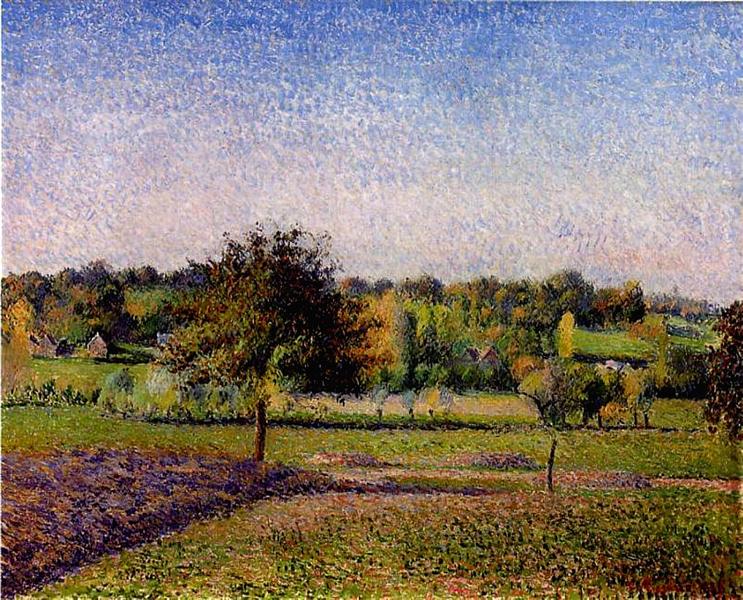 Eragny Meadows - 1886