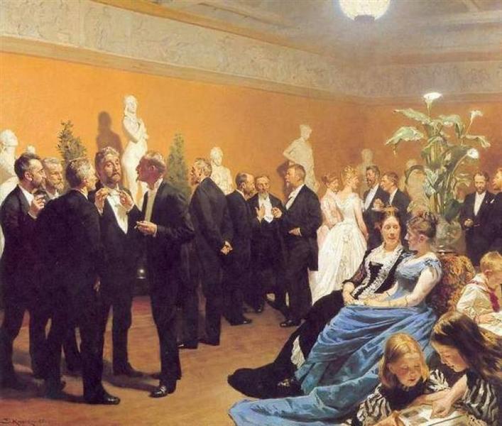 Encuentro En El Museo - 1888