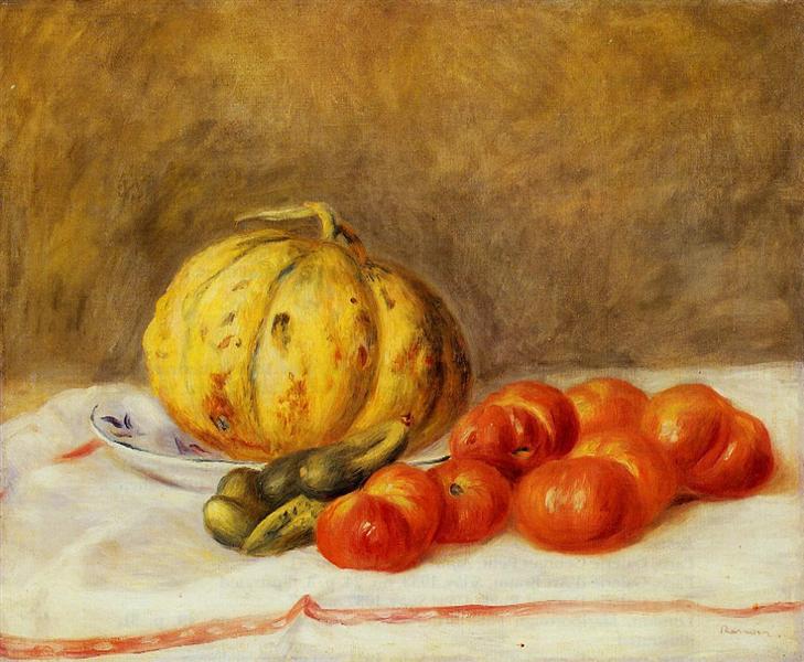 Melon et tomates - 1903