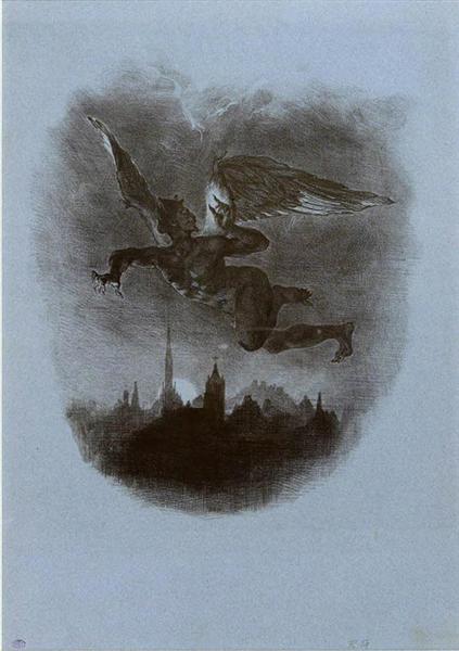 Mephistopheles on High - 1826