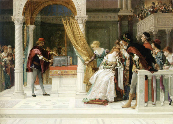 Portia - Från 'The Merchant of Venice' - 1881