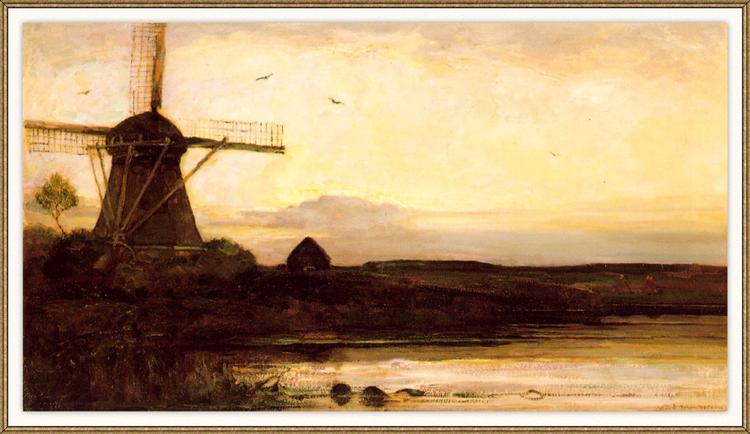 Mill à tarde - 1905