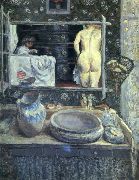 Miroir sur l'évier - 1908