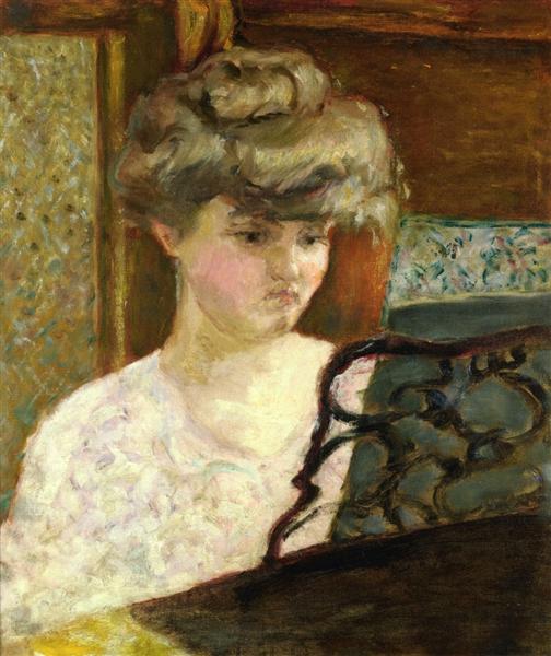 Piano misia (also known as the portrait of Misia Natanson) - 1902