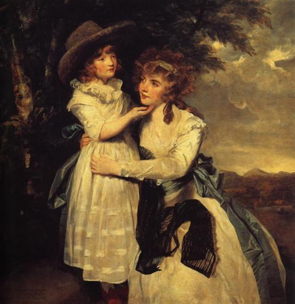 Miss Cocks and her niece - 1789